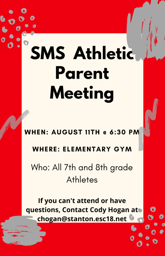 ​SMS  Athletic Parent Meeting