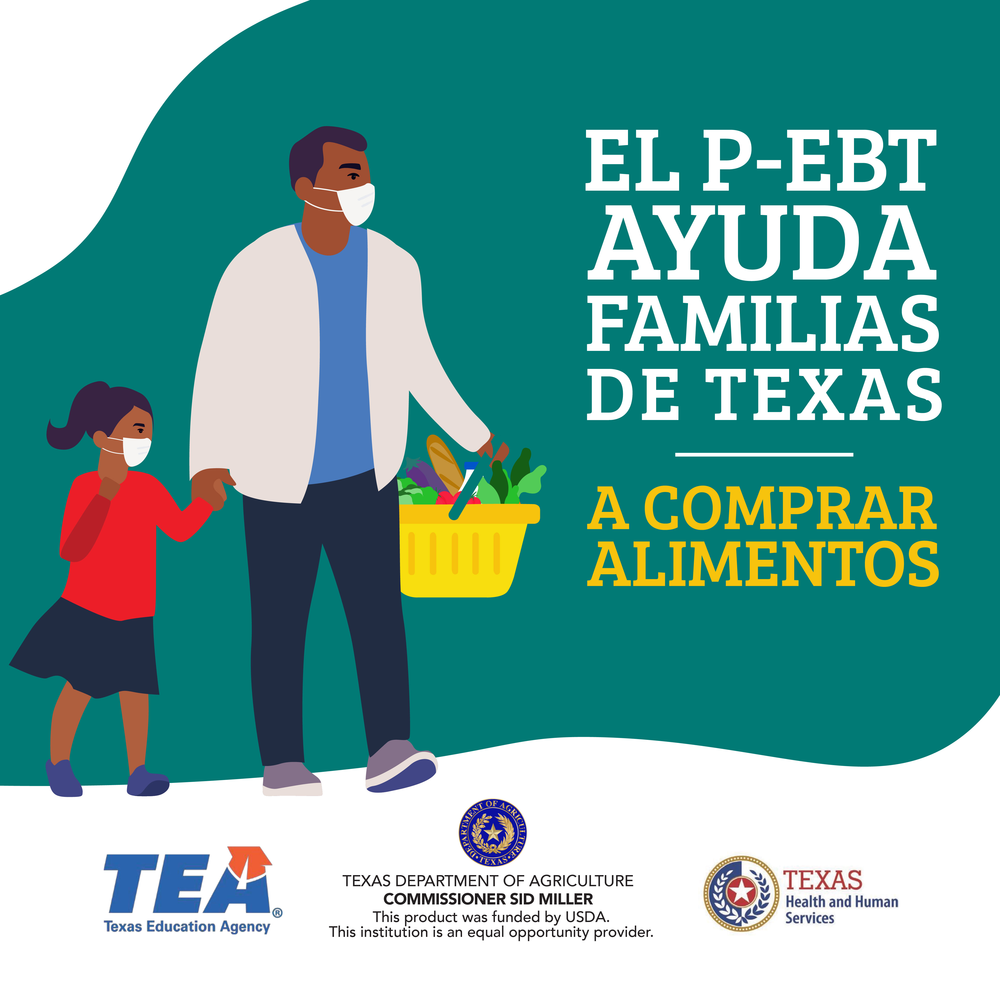 EL P-EBT AYUDA Familias De Texas