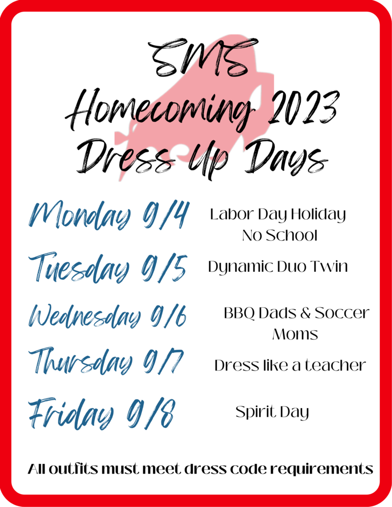 SMS Homecoming 2023 Dress Up