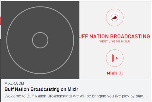Buff Nation Broadcasting on Mixlr