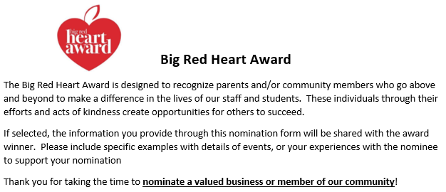 Big Red Heart Award